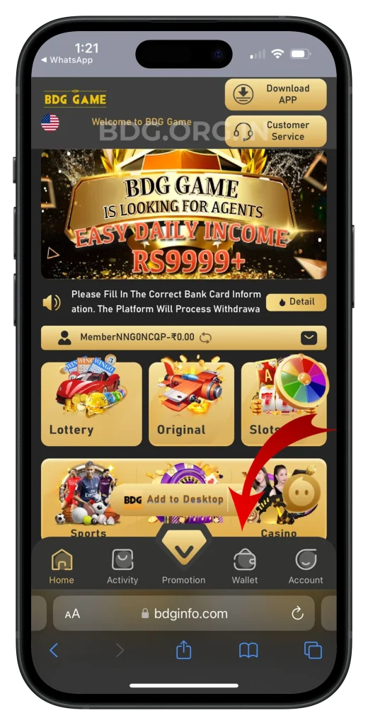 bdg-wallet-button
