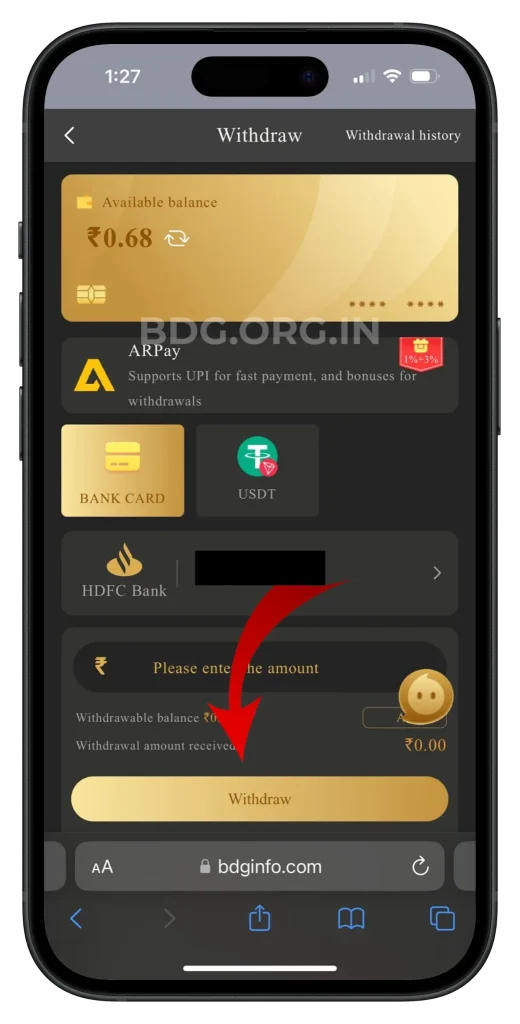 bdg-withdrawal-page