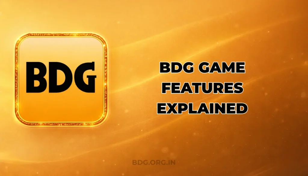 BDG Game Features Explained
