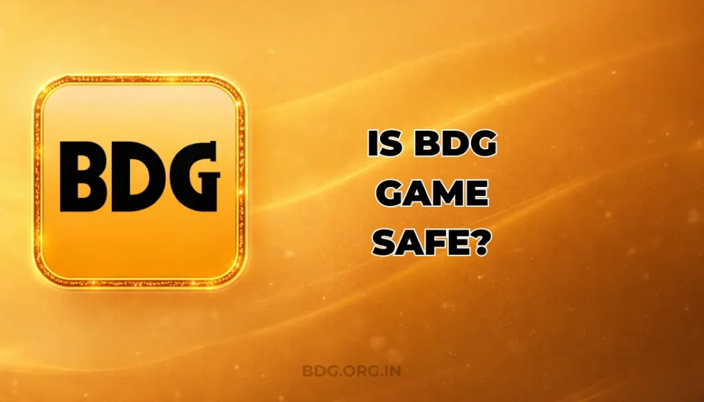 Is BDG Game Safe?